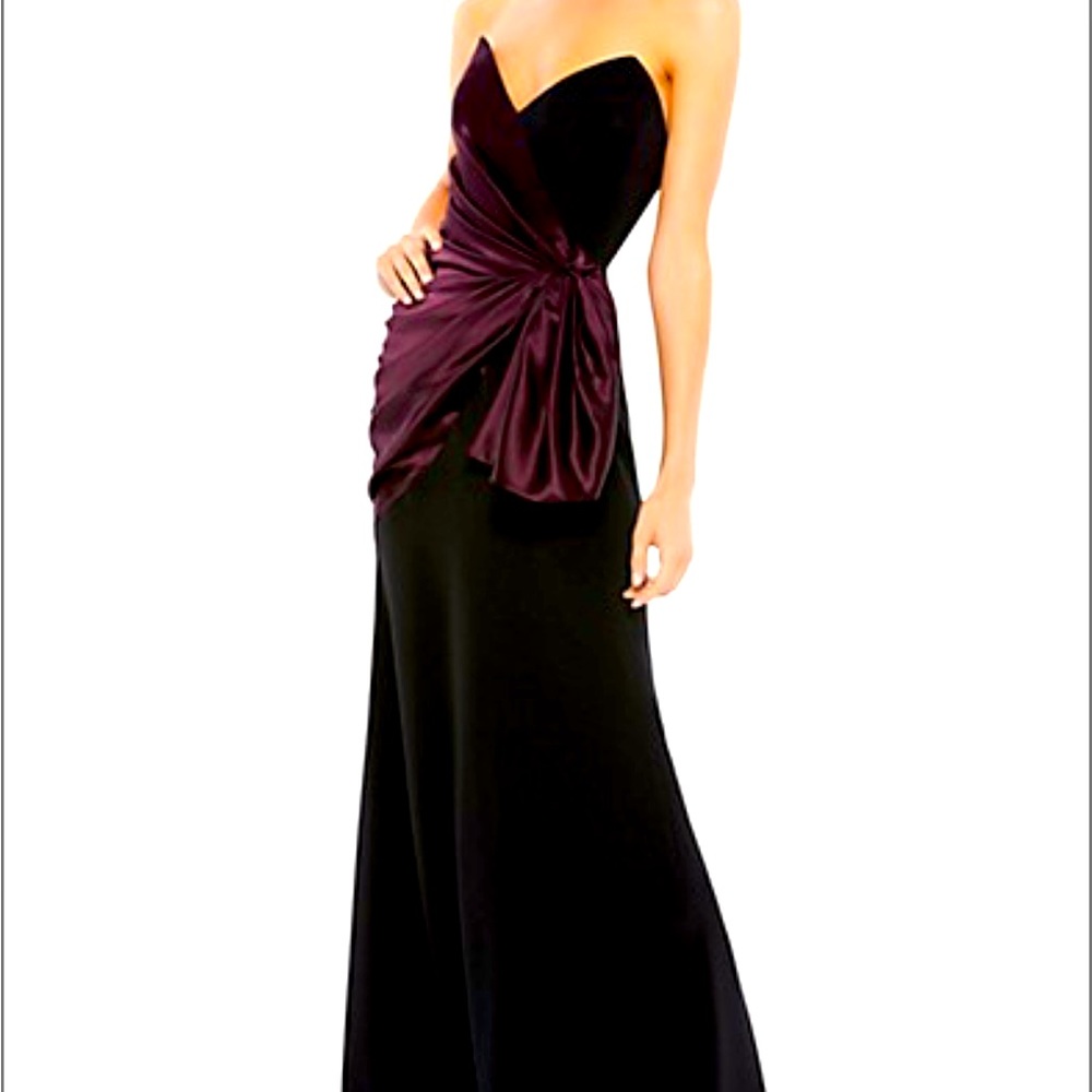 Mac Duggal Two-tone Trumpet Gown